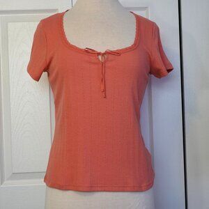 Bundle 2 Old Navy  Knit Short Sleeve Scoop Neck Top T Shirt